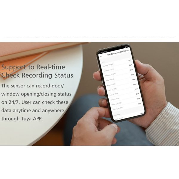 [Smart Life App] Tuya WiFi Door Window Sensor Wireless Notification