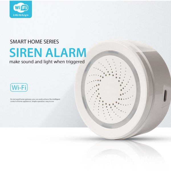 Smart Life App Wifi Siren for Home Automation and Security