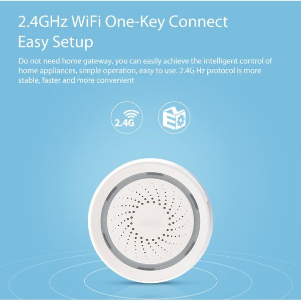 Smart Life App Wifi Siren for Home Automation and Security