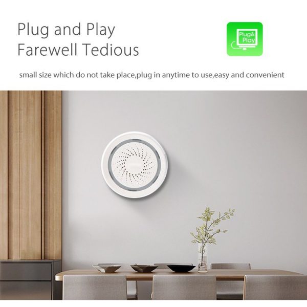 Smart Life App Wifi Siren for Home Automation and Security