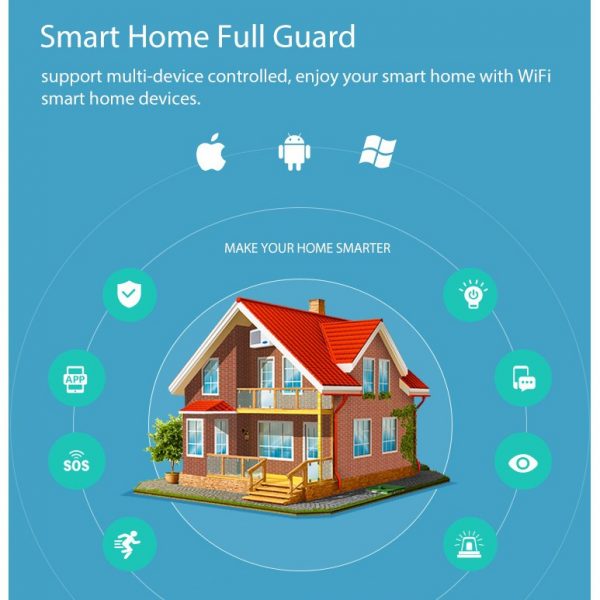 Smart Life App Wifi Siren for Home Automation and Security