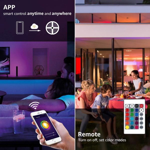 Smart Life WIFI RGB LED Strip 5m / 10m