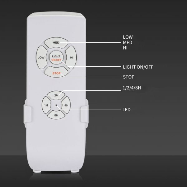 Smart Life app Wi-Fi Ceiling Fan speed And Light Controller with remote control