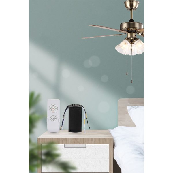 Smart Life app Wi-Fi Ceiling Fan speed And Light Controller with remote control