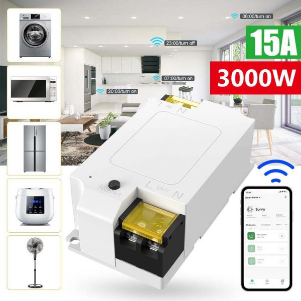 [Smart Life App] 15A Wifi Relay Breaker Module