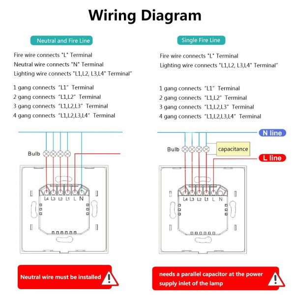 [Smart Life app] Wifi Smart Touch 2 in 1 Wall Switch