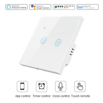 [Smart Life app] Wifi Smart Touch 2 in 1 Wall Switch