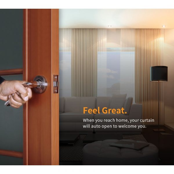 Smart Life Smart Curtain Motor & Rail for home automation system
