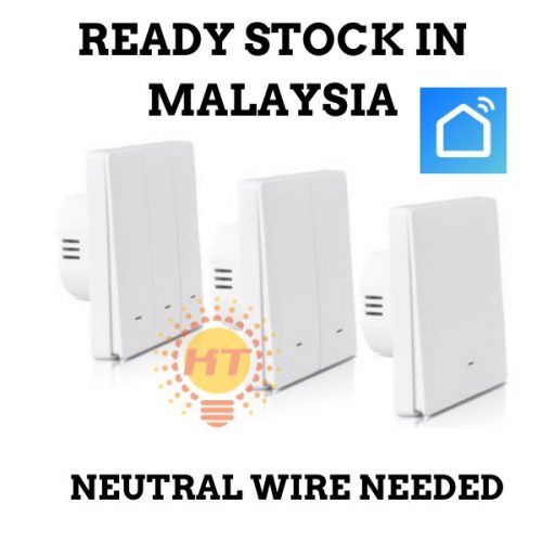 Smart life Press Key Mechanical Switch (Neutral wire needed)