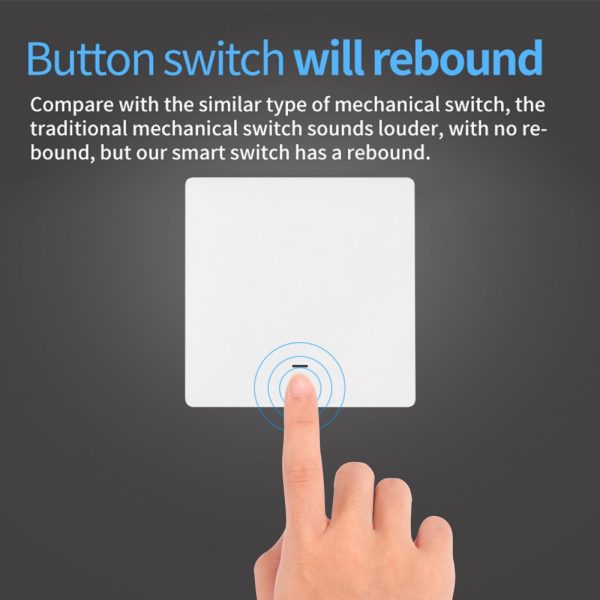 Smart life Press Key Mechanical Switch (Neutral wire needed)