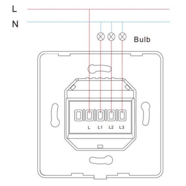 [Smart Life App] ZigBee Mechanical Click Push Button Smart Wall Switch Voice Control Work