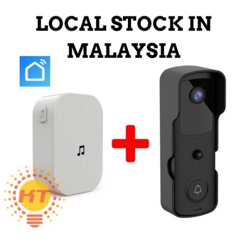 [Smart Life] 1080P WiFi Smart Video Doorbell Camera Wireless Video and Door Bell Chime