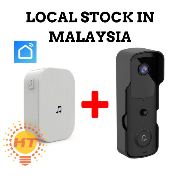 [Smart Life] 1080P WiFi Smart Video Doorbell Camera Wireless Video and Door Bell Chime