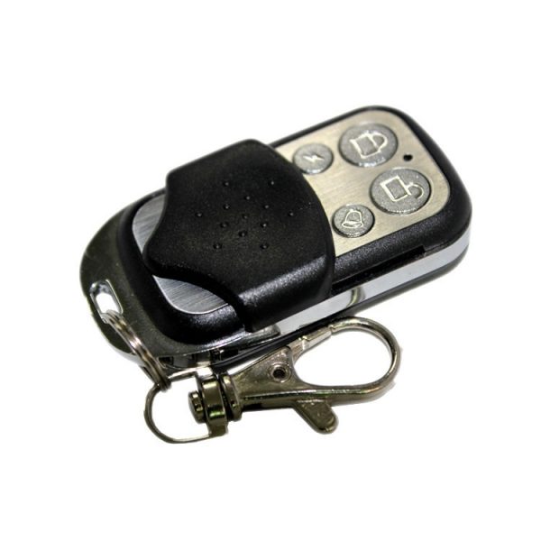 433MHz Wireless Metal Remote Controller with Keychain
