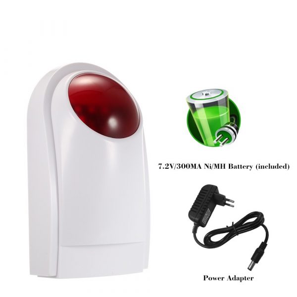 433mhz Wireless Outdoor Siren Alarm