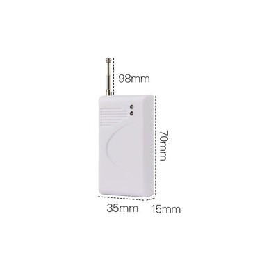 433MHz Wireless Vibration Sensor Door Window Burglar Security Use with Alarm System