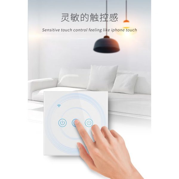[Smart Life App/Tuya] Zigbee Smart Wall Touch Switch (No neutral or with neutral 2 in 1)