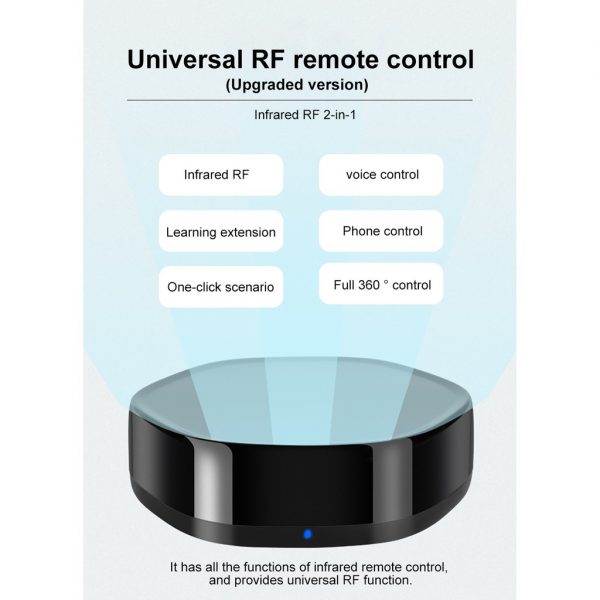 [Smart Life App] Tuya WiFi-IR Infrared + RF Universal Smart Remote Controller