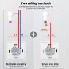 [Smart life app] WiFi  433MHZ Touch Switch Neutral No Neutral 2 in 1 Home Wall Button