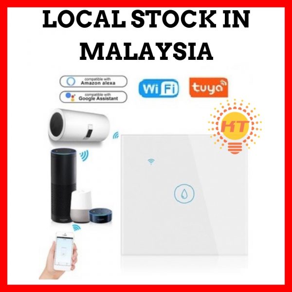 [Smart Life App] TUYA 20A Water Heater Aircon Switch Smart Wifi Touch Wall Switch