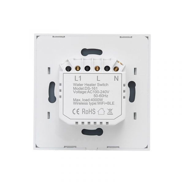 [Smart Life App] TUYA 20A Water Heater Aircon Switch Smart Wifi Touch Wall Switch