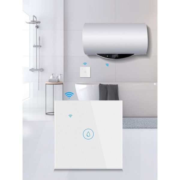[Smart Life App] TUYA 20A Water Heater Aircon Switch Smart Wifi Touch Wall Switch