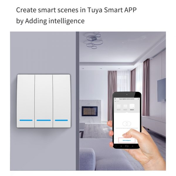 [Smart Life App] Tuya Zigbee Scene Button Smart Remote Switch