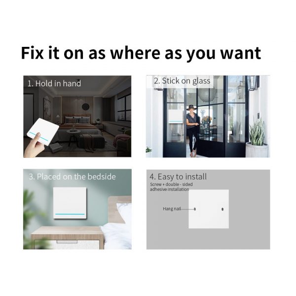[Smart Life App] Tuya Zigbee Scene Button Smart Remote Switch