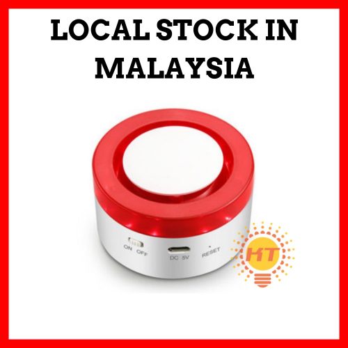 [Smart Life App]TUYA WIFI Smart Alarm System APP Control Wireless Siren