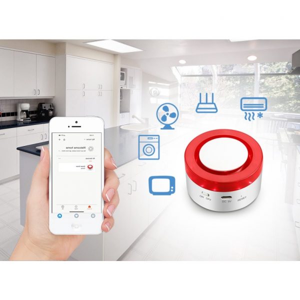 [Smart Life App]TUYA WIFI Smart Alarm System APP Control Wireless Siren