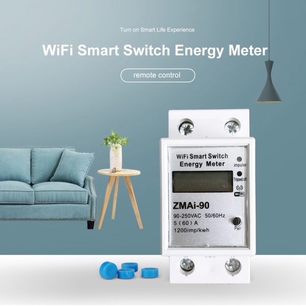 [Smart Life App] Power Monitoring Electric Meter 60A Breaker