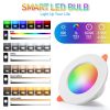 Smart Life Bluetooth LED Downlight Dimming Lamp RGBCW Warm Cool Light