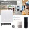 Smart Life mechanical smart WIFI White wall switch (No neutral version)