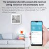 Tuya Wifi Temperature & Humidity Sensor with LCD display Wireless Smart Themometer