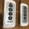 433mhz RF Remote Controller 4 Keys Fixed Code