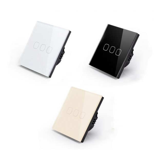 eWeLink WiFi Controlled Smart Touch Wall Panel Switch (Neutral Wire needed)