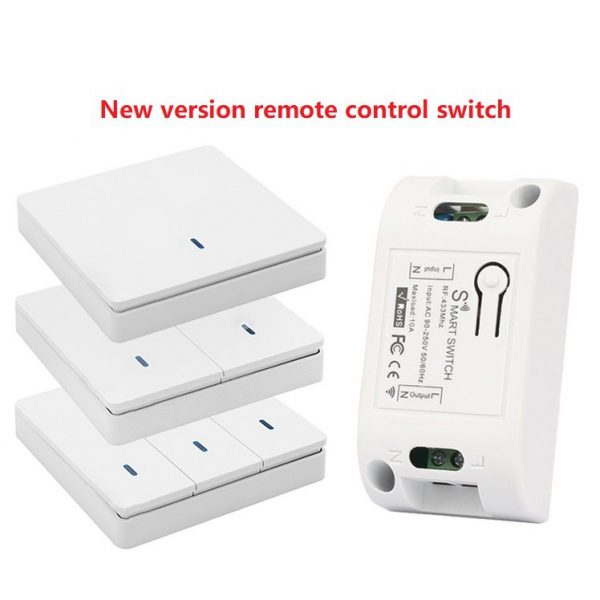 433mhz RF Relay Module Switch + Remote Switch (This not support wifi control)