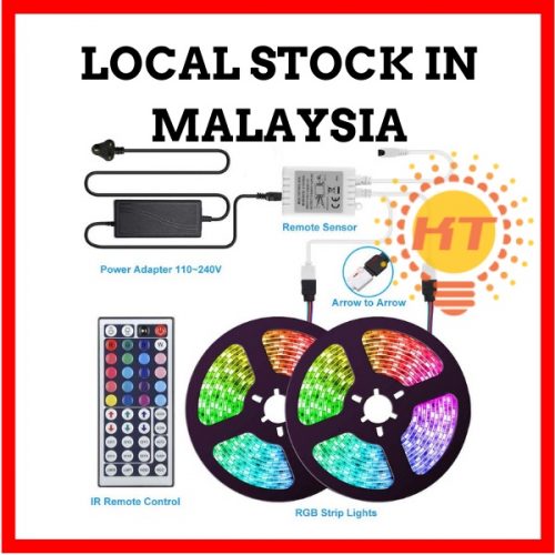 5050 RGB LED Strip 44keys Remote Control (5m/10m)
