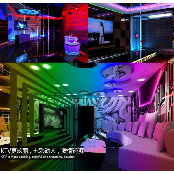 5050 RGB LED Strip 44keys Remote Control (5m/10m)