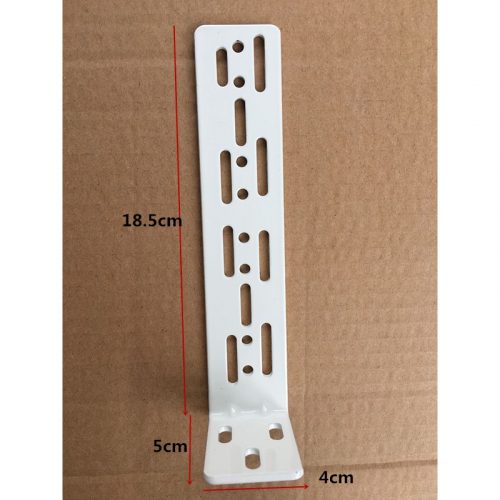 Curtain L shape Bracket (Double Rail) Modify for Wall mounted