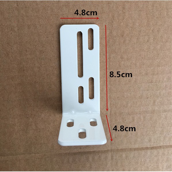 Curtain L shape Bracket (Single Rail) Modify for Wall mounted