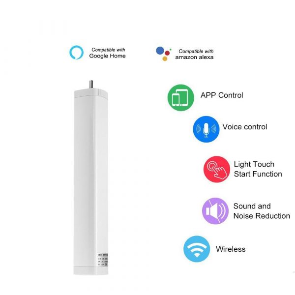 eWeLink Smart Curtain Motor & Rail for home automation system
