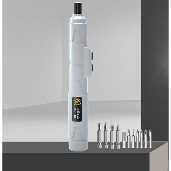 Portable Electric Screwdriver Tool Set Rechargeable Lithium Battery