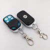 433 mhz RF Fixed code HS1527 EV1527 4 button wireless remote control key chain