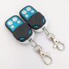 433 mhz RF Fixed code HS1527 EV1527 4 button wireless remote control key chain