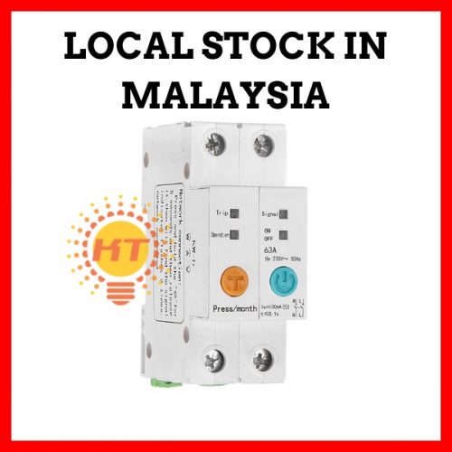 eWeLink 2P Wifi 63A Circuit Breaker with Energy Meter Power Consumption Monitoring