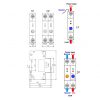 eWeLink 2P Wifi 63A Circuit Breaker with Energy Meter Power Consumption Monitoring