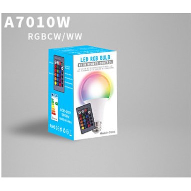 Led RGBW Bulb with Remote Control