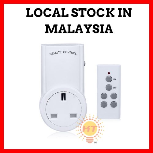 433mhz RF Remote Smart Socket 10A Malaysia Plug