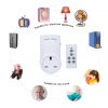 433mhz RF Remote Smart Socket 10A Malaysia Plug